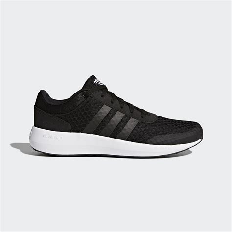 adidas cloudfoam race zwart|black adidas cloudfoam shoes women's.